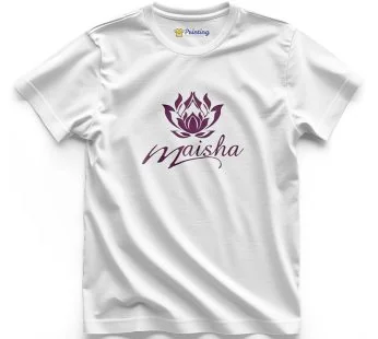 Maisha Salon & Spa Logo Printed T-Shirt CBSS14