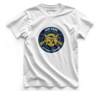 Sun Shine Logo Printed – Security Staff T-Shirts CBSS01