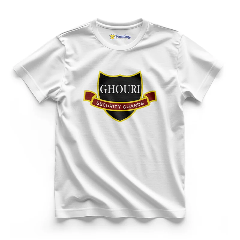 Ghouri Security Logo Printed - Security Staff T-Shirts CBSS05