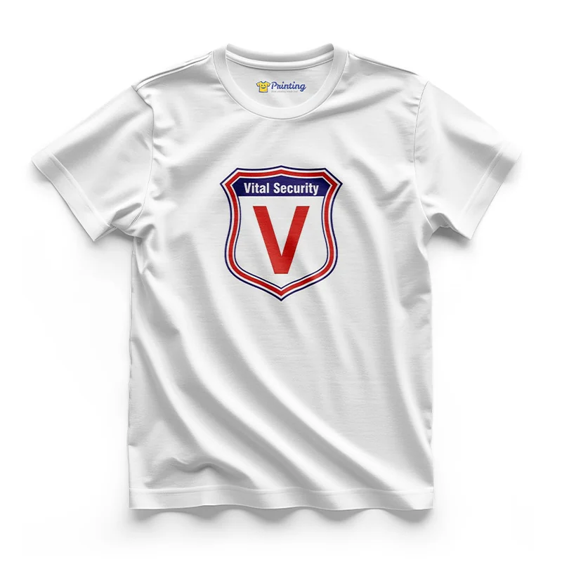 Vital Security Logo Printed - Security Staff T-Shirts CBSS07