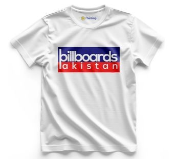 Billboards Pakistan Logo Printed – Signage Company Staff T-Shirt CBSC10