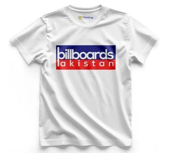 Billboards Pakistan  Logo Printed – Signage Company Staff T-Shirt CBSC10