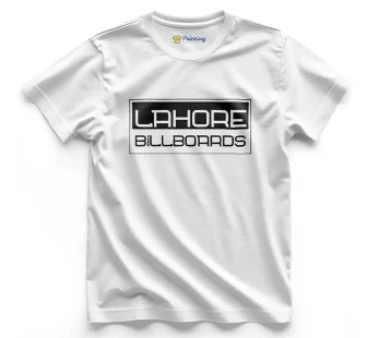 Lahore Billboards Logo Printed – Signage Company Staff T-Shirt CBSC11