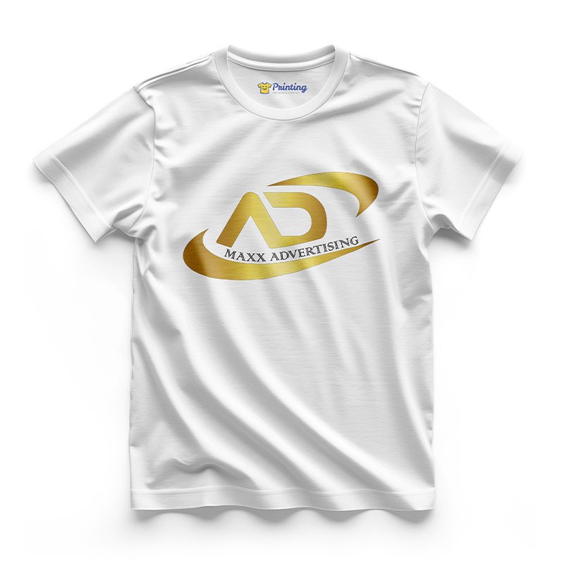 Max Advertising Logo Printed - Signage Company Staff T-Shirt CBSC05