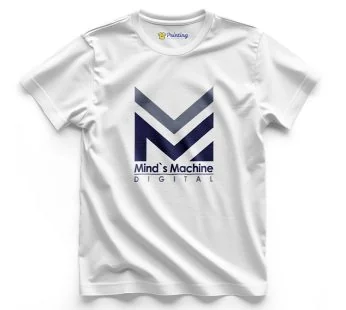Mind’s Machine Logo Printed – Signage Company Staff T-Shirt CBSC06