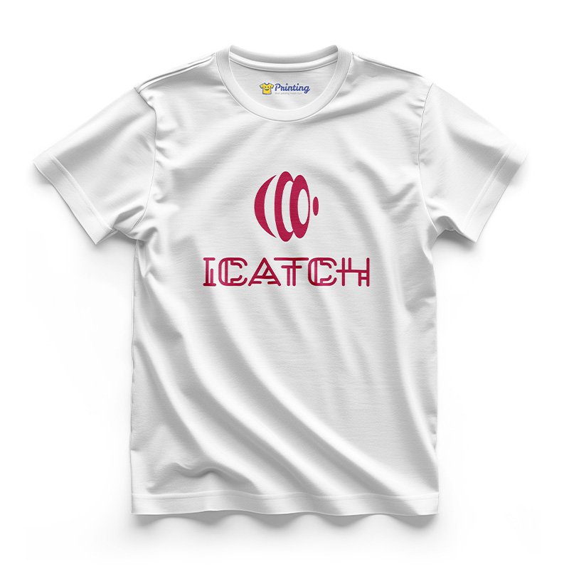 ICATCH Logo Printed - Signage Company Staff T-Shirt CBSC07
