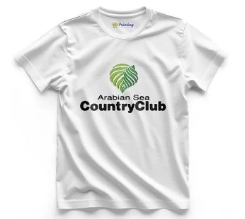 Arabian Sea Country Club – Logo Printed Social Club T-Shirt LPSC13
