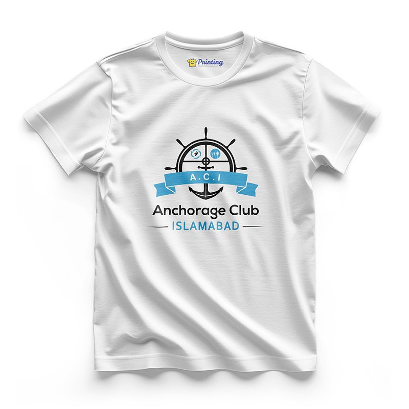 Anchorage Club - Logo Printed Social Club T-Shirt LPSC14