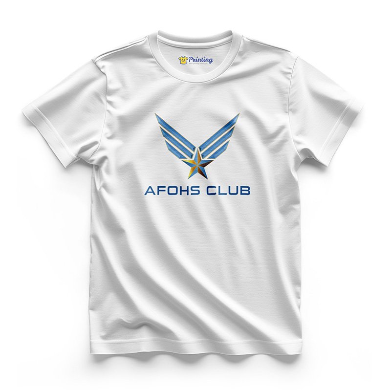AFOHS Club - Logo Printed Social Club T-Shirt LPSC02