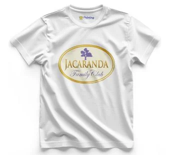 Jacaranda Club – Logo Printed Social Club T-Shirt LPSC05