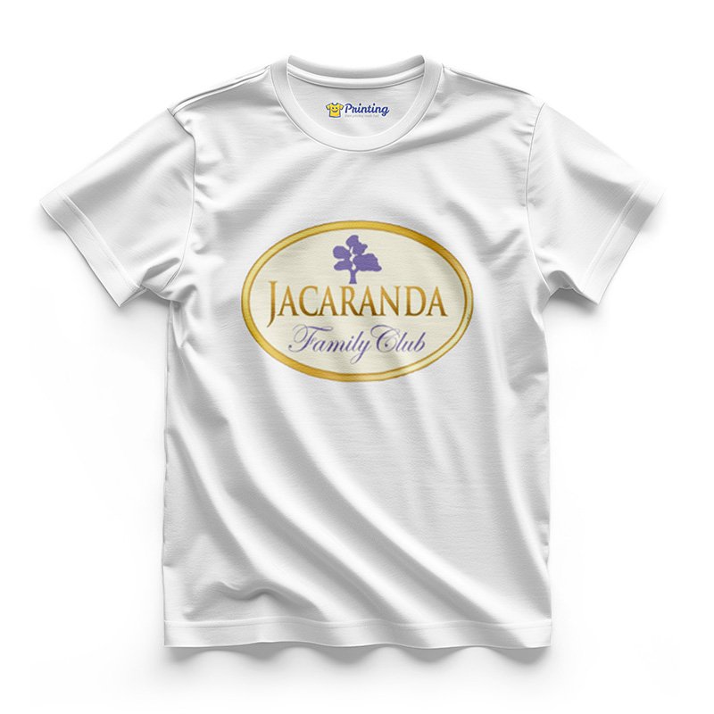 Jacaranda Club - Logo Printed Social Club T-Shirt LPSC05