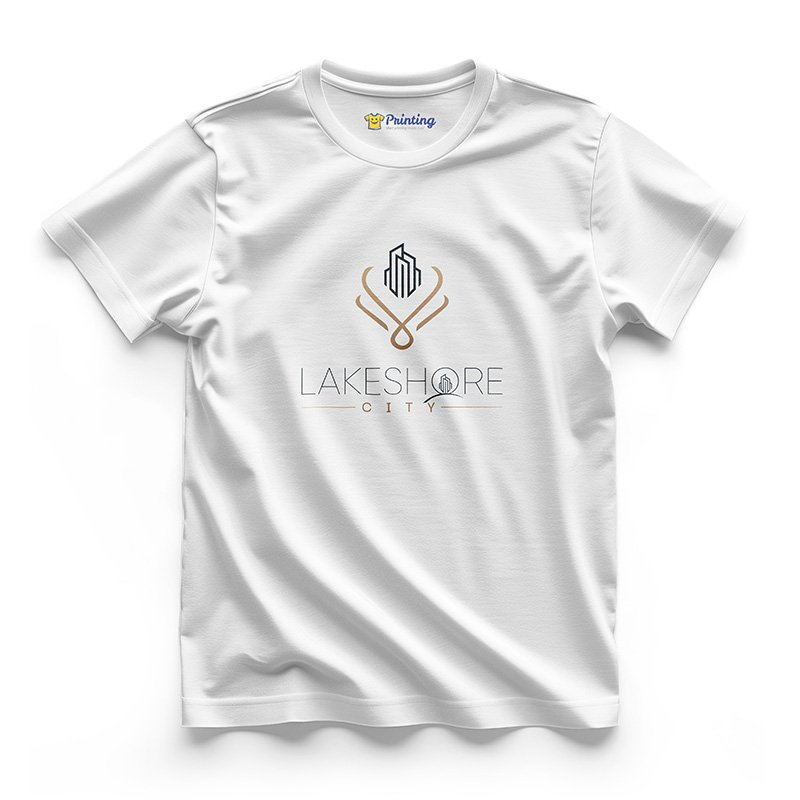 Lake Shore - Logo Printed Social Club T-Shirt LPSC06