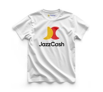 Jazz Cash  Logo Printed – Social Media Inspired T-Shirts IPSM10