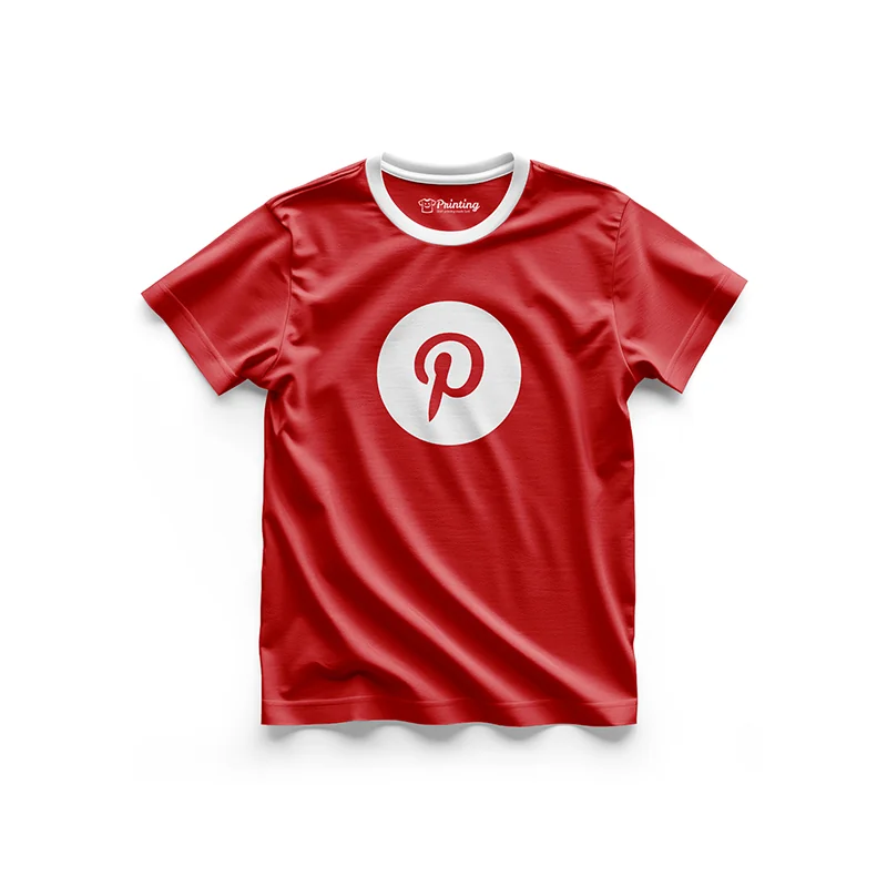 Pinterest Logo Printed - Social Media Inspired T-Shirts IPSM02