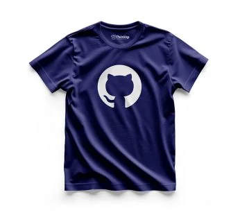 GitHub Logo Printed – Social Media Inspired T-Shirts IPSM23