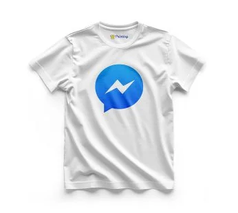 Messenger Logo Printed – Social Media Inspired T-Shirts IPSM25