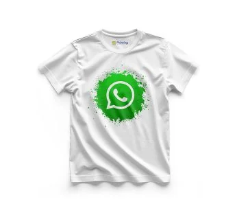 WhatsApp Logo Printed – Social Media Inspired T-Shirts IPSM07
