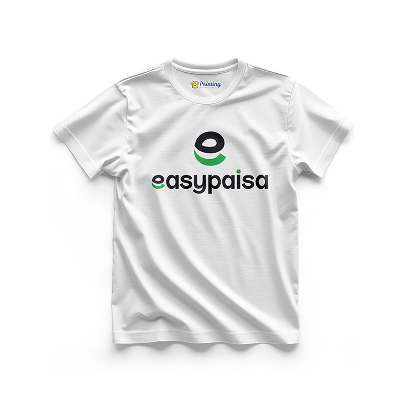 Easy Paisa Logo Printed - Social Media Inspired T-Shirts IPSM09
