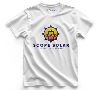 Scope Solar Logo – Solar Company Staff T-Shirt IFSC-03