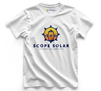 Scope Solar Logo – Solar Company Staff T-Shirt IFSC-03