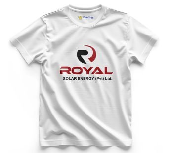 Royal Solar Energy Logo – Solar Company Staff T-Shirt IFSC-04