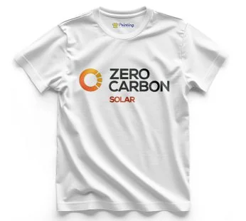 Zero Carbon Logo – Solar Company Staff T-Shirt IFSC-05