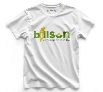 BillSun Logo – Solar Company Staff T-Shirt IFSC-06
