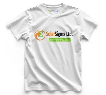 Solarsigma Ltd Logo – Solar Company Staff T-Shirt IFSC-08