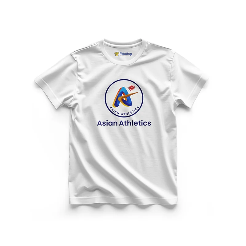 Asian Athletics Logo Printed - Sports Events T-Shirts ECSE07