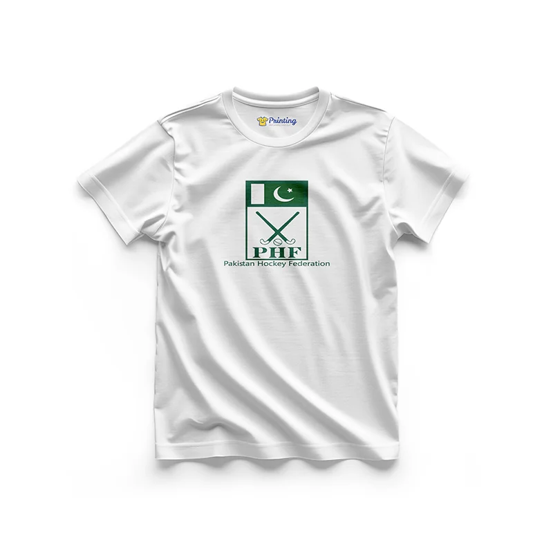 PHF Logo Printed - Sports Events T-Shirts ECSE11