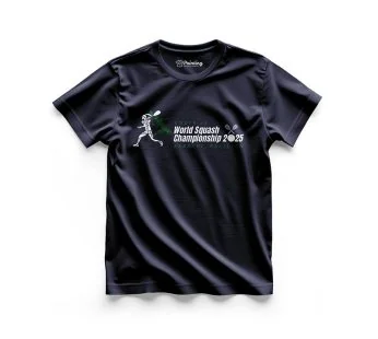World Squash Champion Logo Printed – Sports Events T-Shirts ECSE13