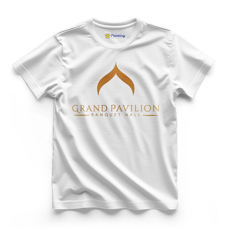 Grand Pavilion Logo Printed - Wedding Hall Staff T-Shirt ECWH01