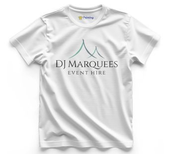 DJ Marquees Logo Printed – Wedding Hall Staff T-Shirt ECWH02