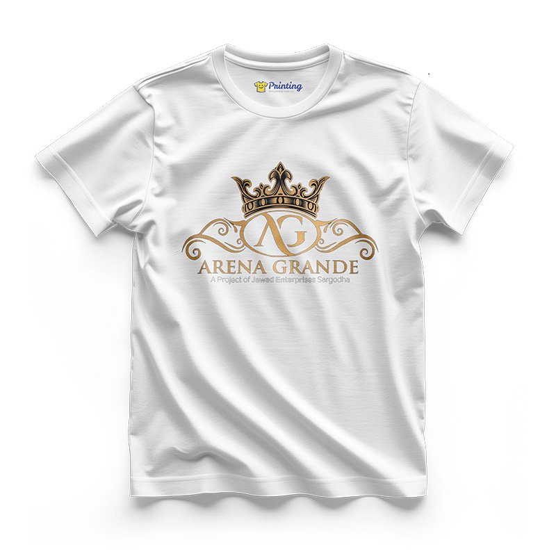 Arena Grande Logo Printed - Wedding Hall Staff T-Shirt ECWH05