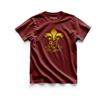 A to Z Event Solutions Logo Printed – Wedding Planner Staff T-Shirts CBWP06