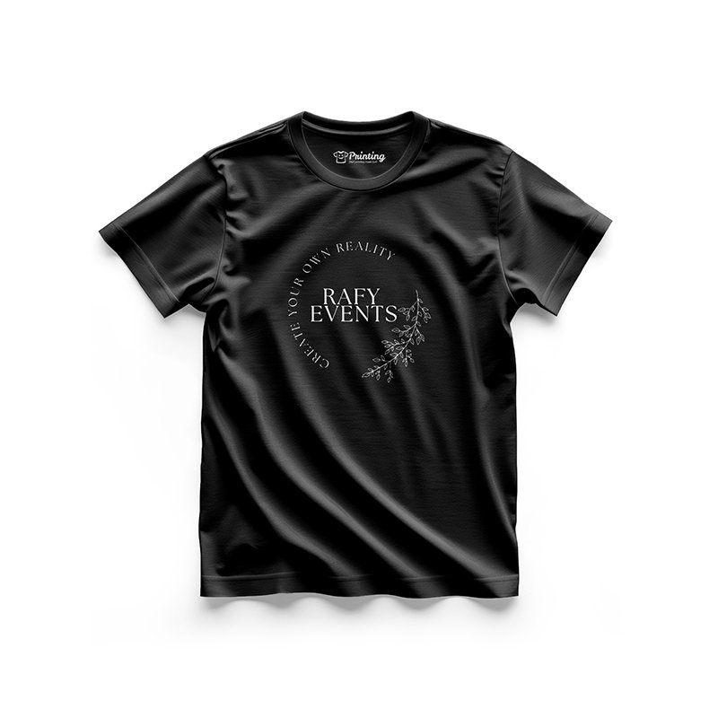 Rafy Events Logo Printed - Wedding Planner Staff T-Shirts CBWP13