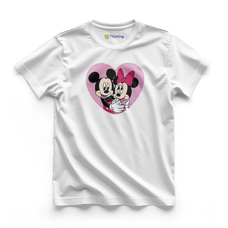 Couple Vector Printed T-Shirt ECCT-09