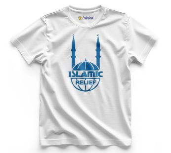 Islamic Relief Logo Printed – Volunteer and NGO Printed T-Shirt EINV12