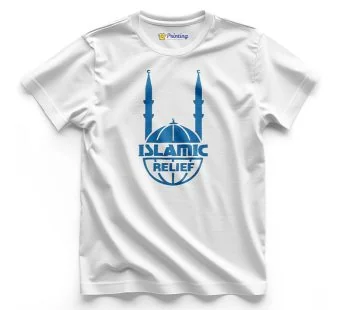 Islamic Relief Logo Printed – Volunteer and NGO Printed T-Shirt EINV12