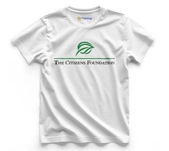 The Citizen Foundation Logo Printed – Volunteer and NGO Printed T-Shirt EINV05