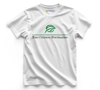 The Citizen Foundation Logo Printed – Volunteer and NGO Printed T-Shirt EINV05