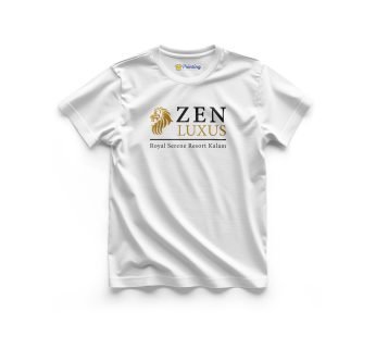 Zen Luxus Logo Printed – Wedding Hall Staff T-Shirt ECWH12