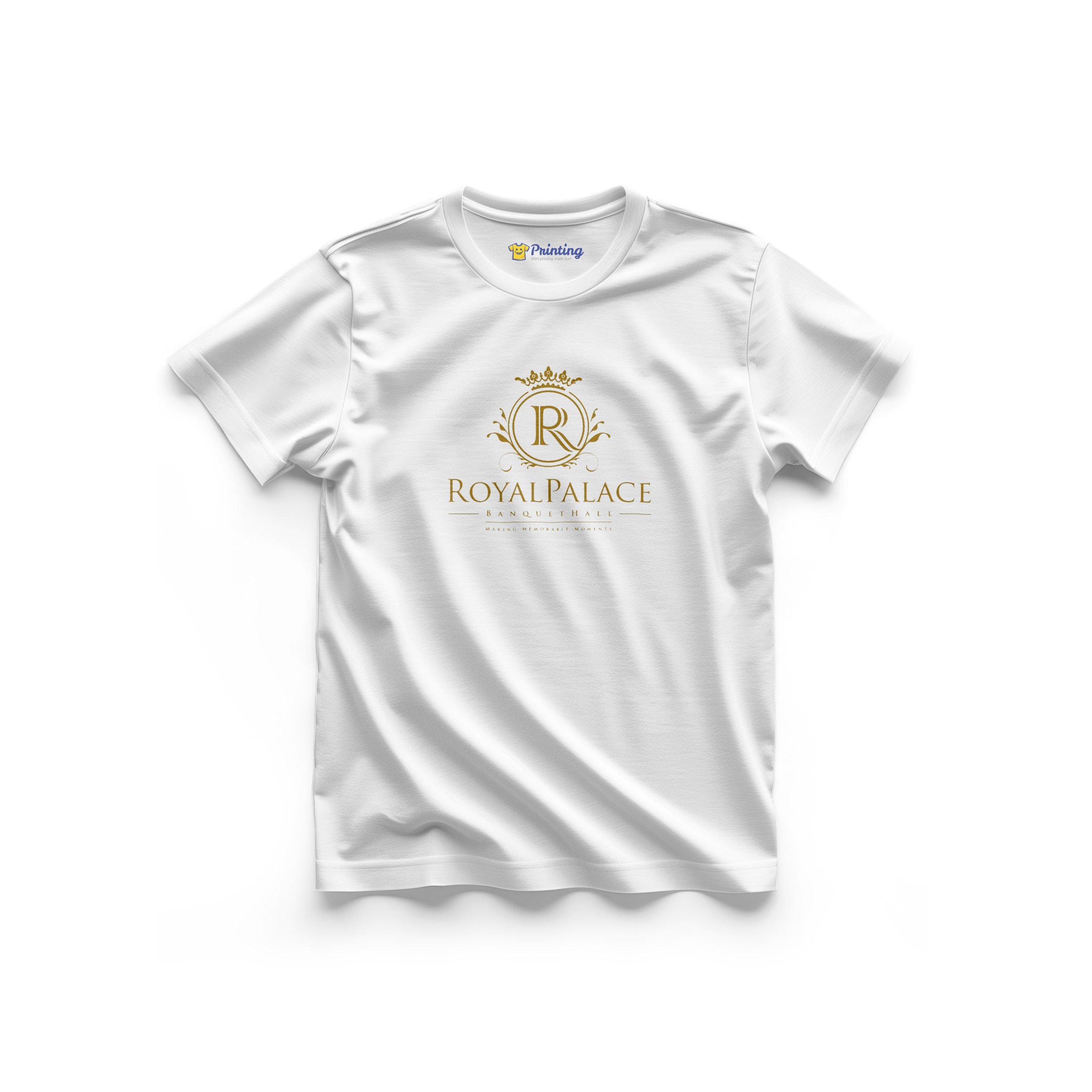 Royal Palace Logo Printed - Wedding Hall Staff T-Shirt ECWH07