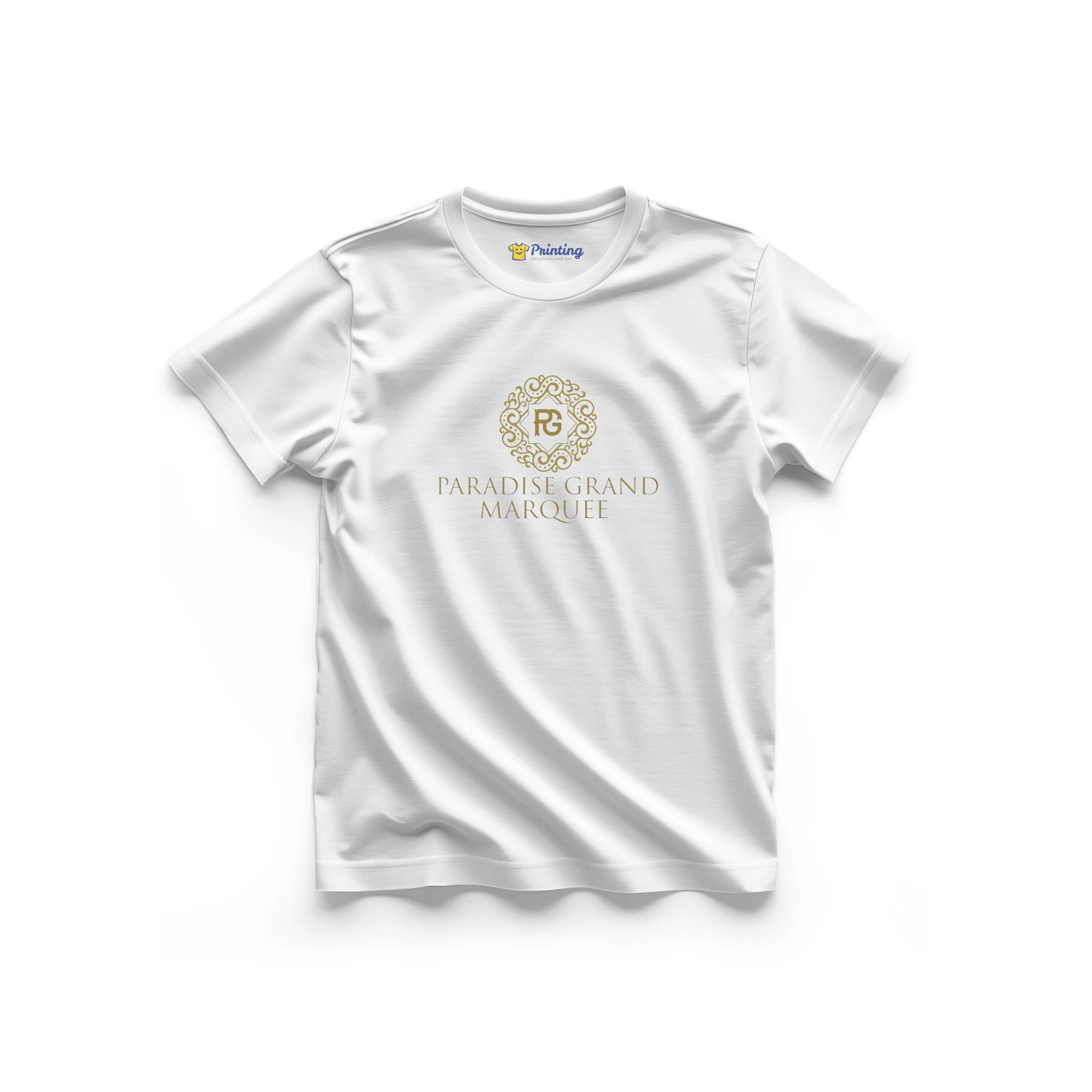 Paradise Logo Printed - Wedding Hall Staff T-Shirt ECWH09