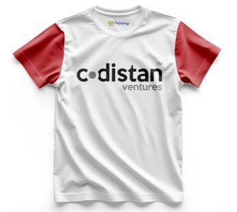 Codistan Logo Printed – Advertising Company Staff T-Shirts CBAC07
