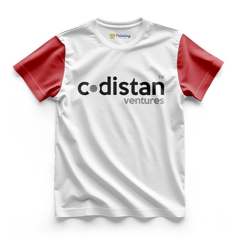 Codistan Logo Printed - Advertising Company Staff T-Shirts CBAC07