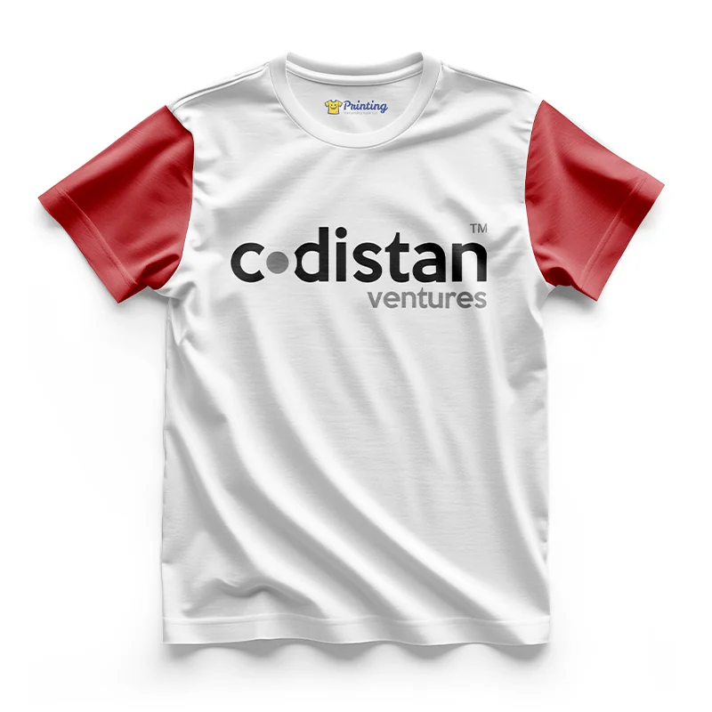 Codistan Logo Printed - Advertising Company Staff T-Shirts CBAC07