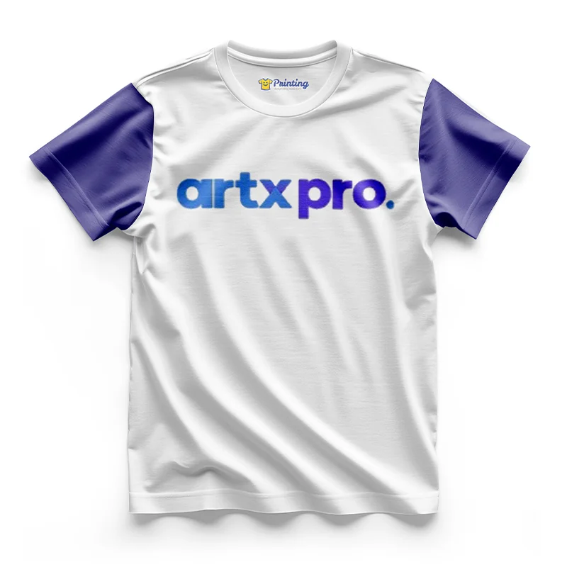 Art X Pro Logo Printed - Advertising Company Staff T-Shirts CBAC11