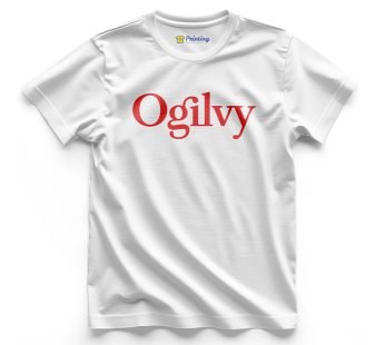 Ogilvy Logo Printed – Advertising Company Staff T-Shirts CBAC13