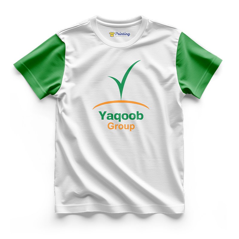 Yaqoob Group Logo Printed - Agriculture Company Staff T-Shirts CBAC12